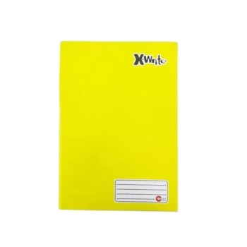imagem Caderno CD Brochura 1/4 Amarelo X-Write 96 Folhas