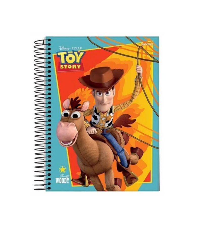 imagem Caderno Univ. CD Espiral Toy Story 80 Folhas