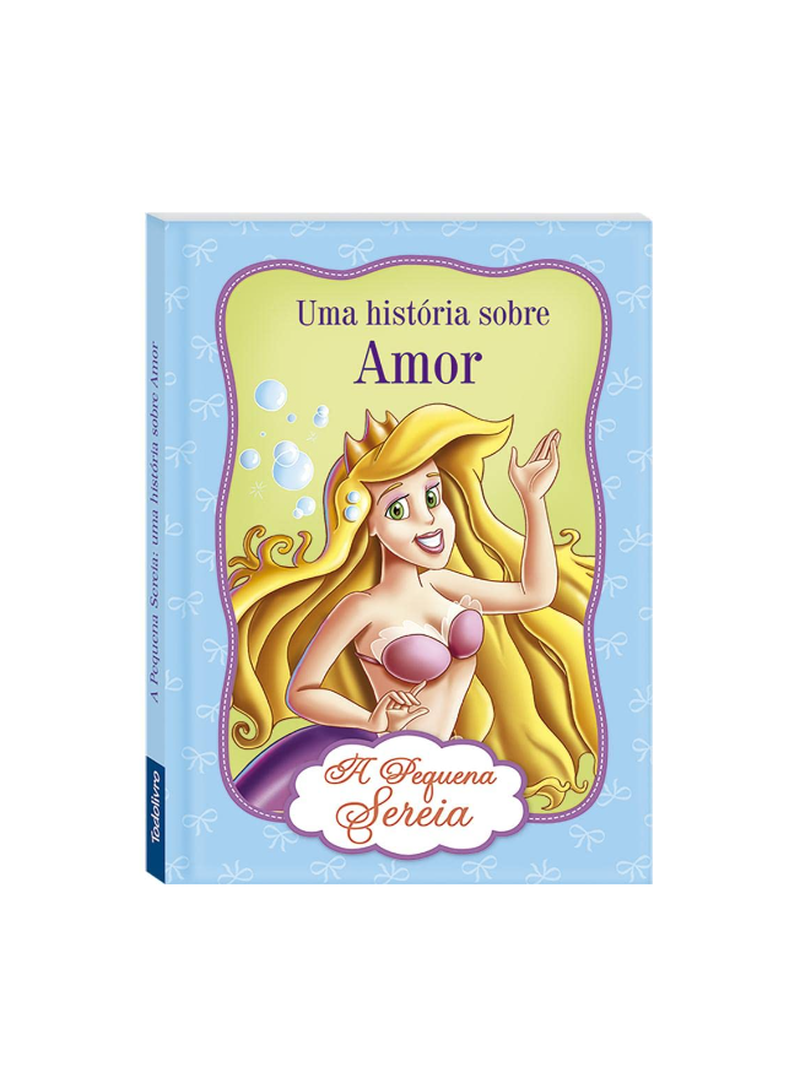 imagem Livro Virtudes de Princesas A Pequena Sereia