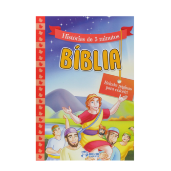 imagem Livro Histórias de 5 minutos Bíblia Bicho Esperto