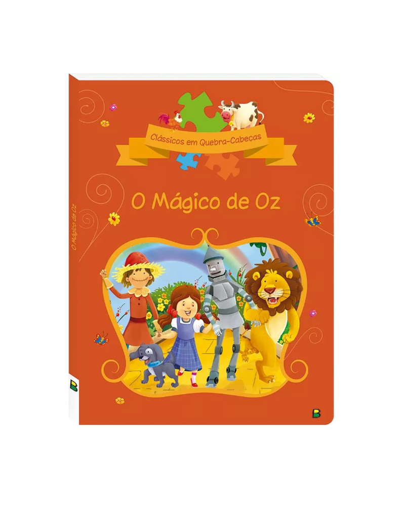imagem Livro Clássicos em Quebra-Cabeças: O Mágico de Oz