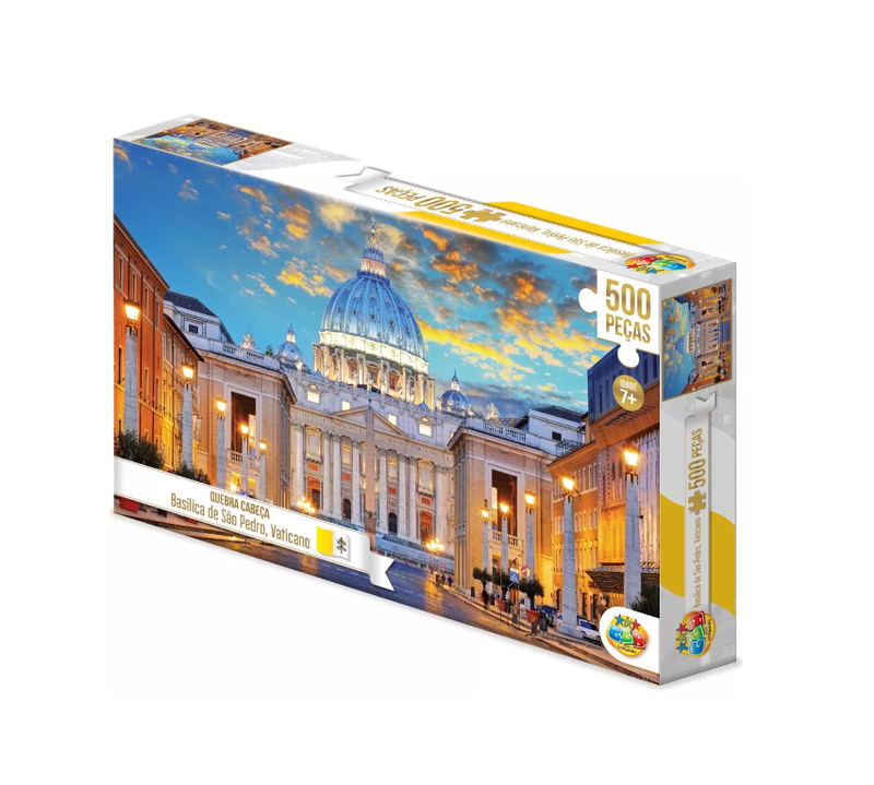 imagem Quebra Cabeça Basílica Vaticano GGB 500 peças