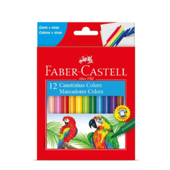 imagem Canetinhas Colors Faber-Castell 12un