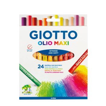 imagem Giz Pastel Oleoso Giotto Olio Maxi 24un