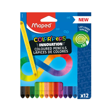 imagem Lápis de Cor Color'Peps Infinity 12 cores Maped